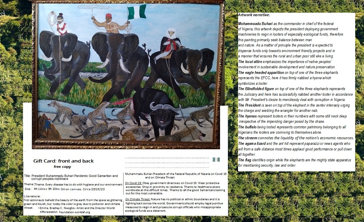 Project Muhammadu Buhari on Covid  19 and on Climate Threat gift card Narrative.jpg